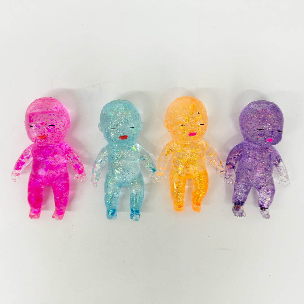 72Pack 14cm Glitter Natasha Doll Maltose Slow Rising Soft Squeeze Toys Stress Relief Squishy Toy-CNLCA
