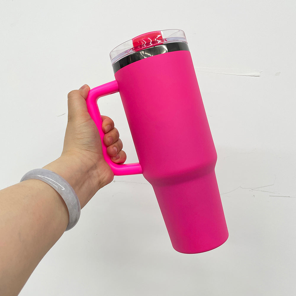 40oz Protour Black/Copper Plated Underneath Flip Straw Tumbler-CNLCA