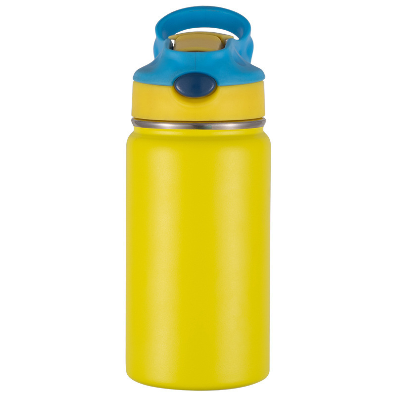 12oz Powder Coated Kids Tumblers Water Bottle for Laser Engraving-CNLCA