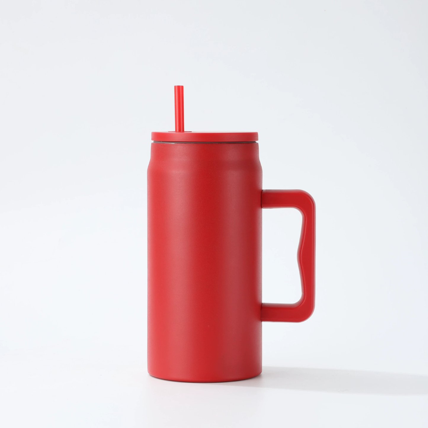 Large Capacity 50oz Powder Coated Stainless Steel Tumbler Mug With Handle-CNLCA