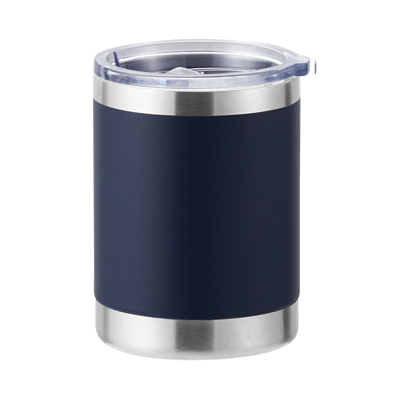 12oz Muti Colors Powder Coated Stainless Steel Tumbler Mug Cup For Laser Engrave-CNLCA