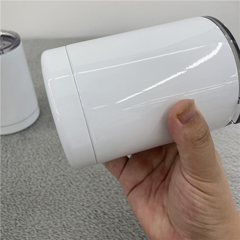 50Pack 10oz Blank Sublimation Stainless Steel Coffee Tumbler-CNLCA