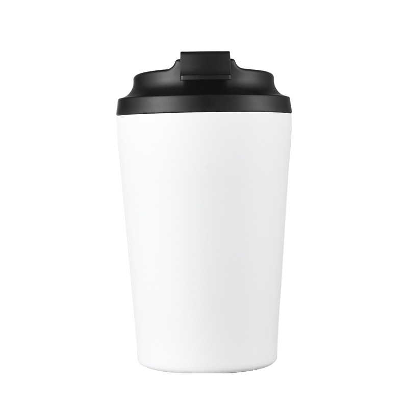 12oz 360ml Stainless Steel Graduated Coffee Tumbler Milk Cup for Men and Women-CNLCA
