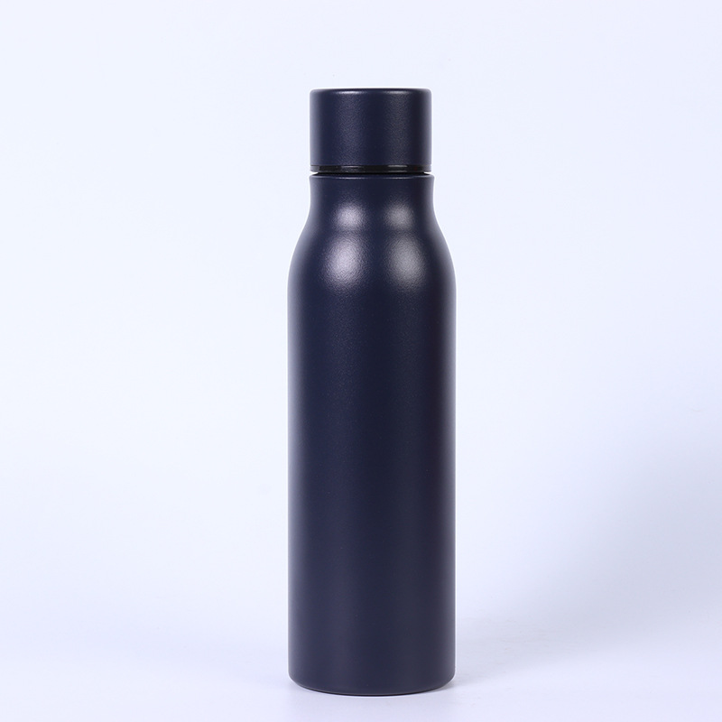 350ml 500ml Powder Coated Stainless Steel Water Bottle for Laser Engraving-CNLCA