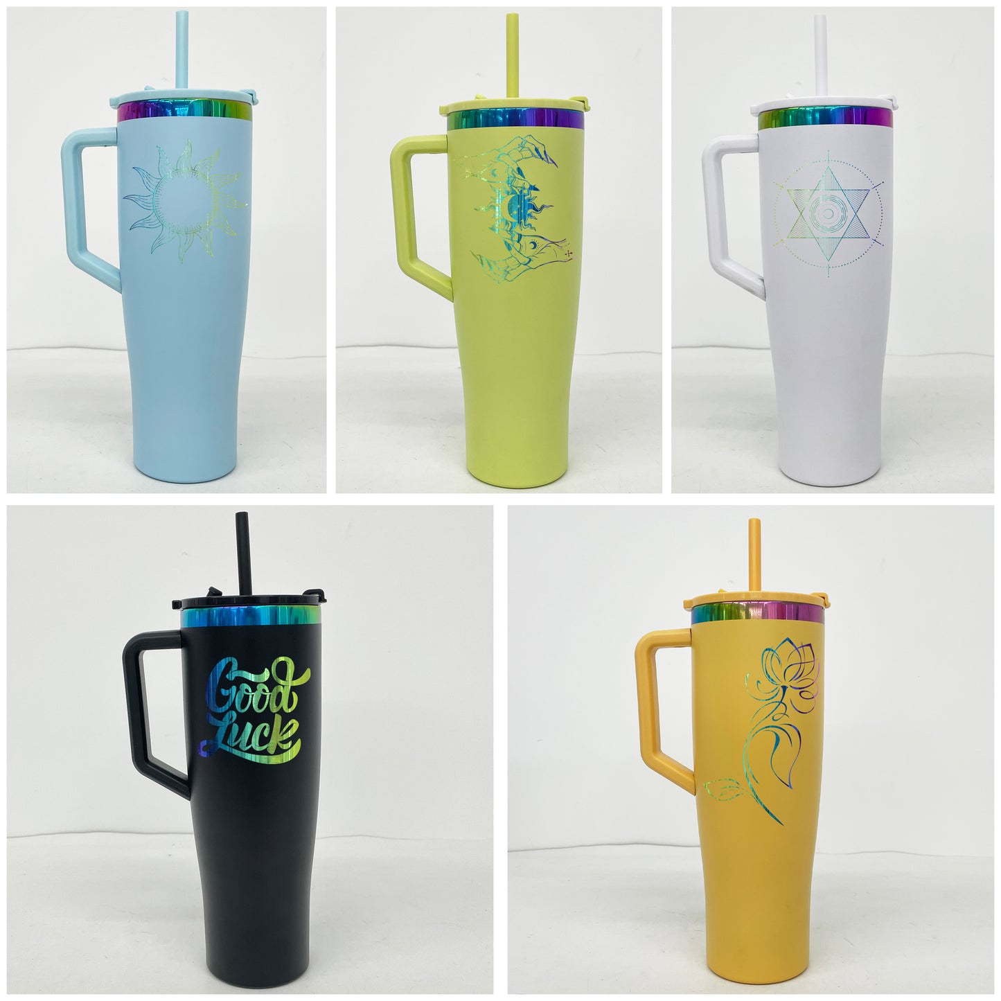 To Canada BruMate Style 40oz Leak Proof Rainbow Plated Tumbler For Laser-CNLCA