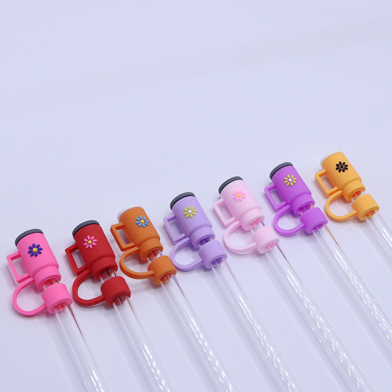 Stanley Style 10mm Straw Toppers Dust-proof Plug Straw Caps for Tumbler-CNLCA