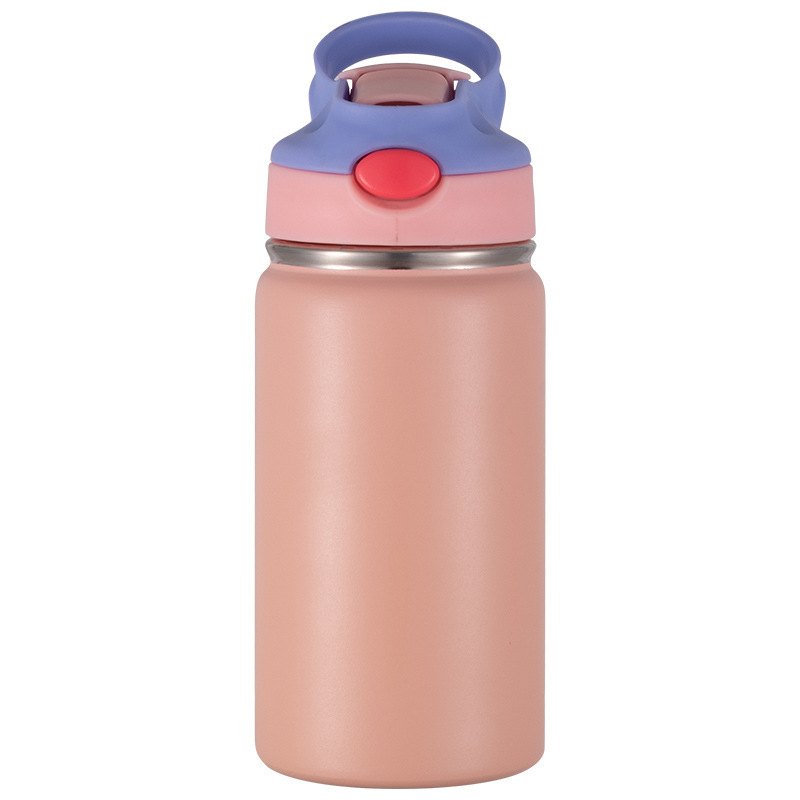 12oz Powder Coated Kids Tumblers Water Bottle for Laser Engraving-CNLCA