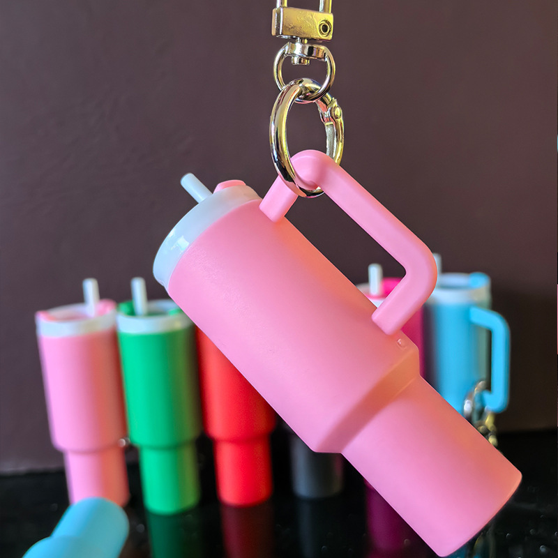 40oz Stanley Style Tumbler Shaped Keychain Tumbler Accessories Keyring-CNLCA
