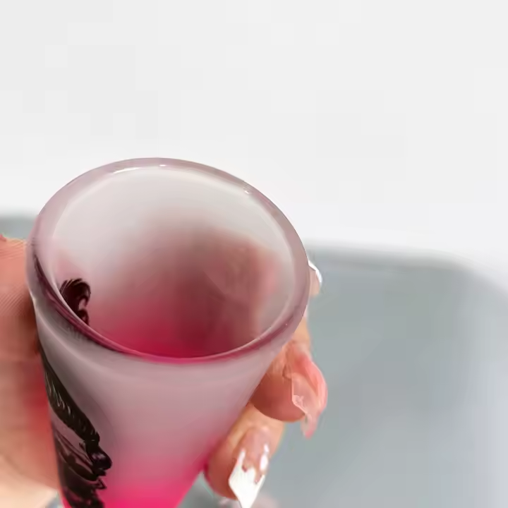 2.5oz Blank Sublimation Ombre Shot Glasses Mini Shot Glass Can-CNLCA
