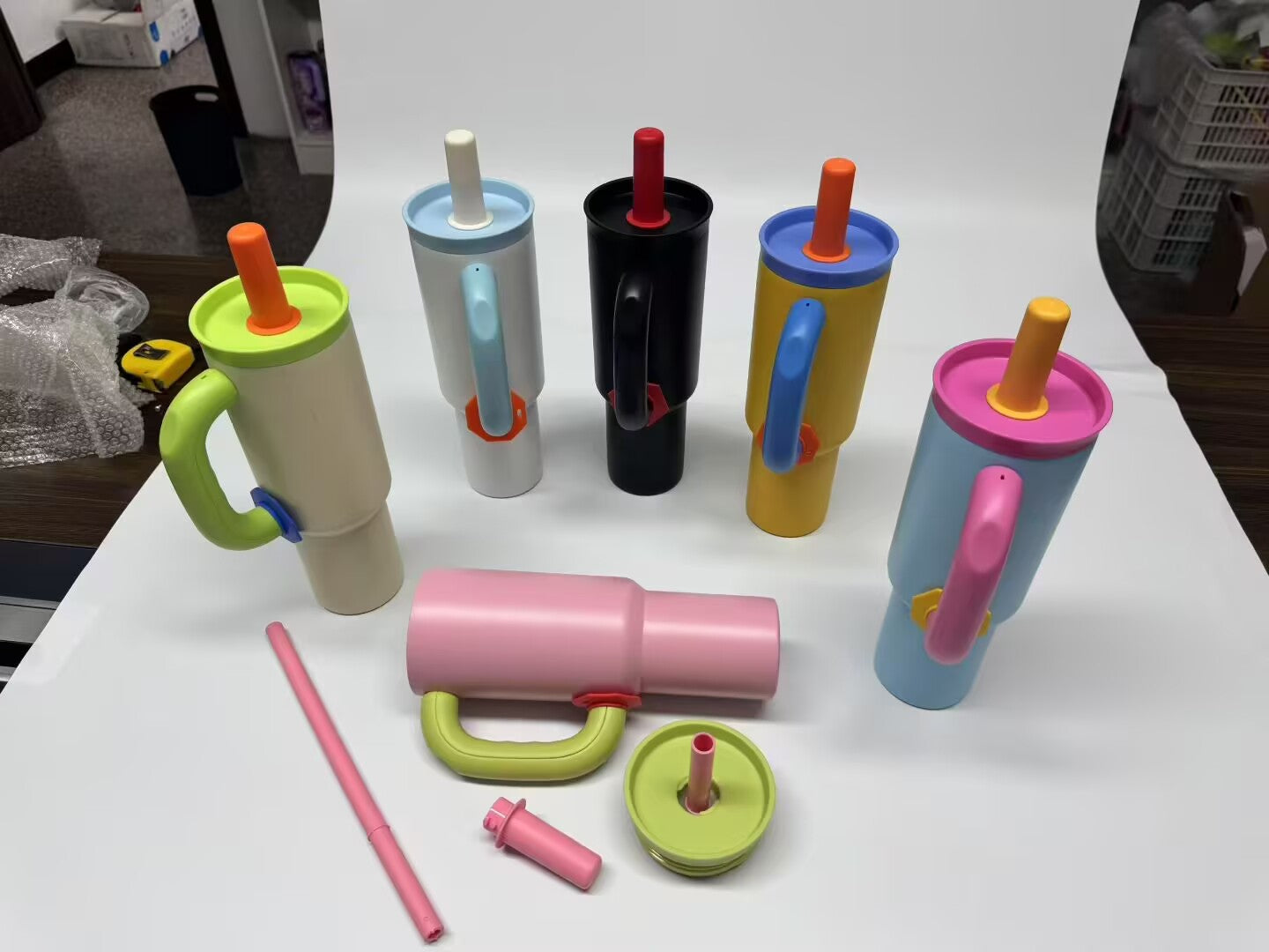 40oz Chakolab Style Powder Coated Leak Proof Quencher Tumbler for Laser -CNLCA