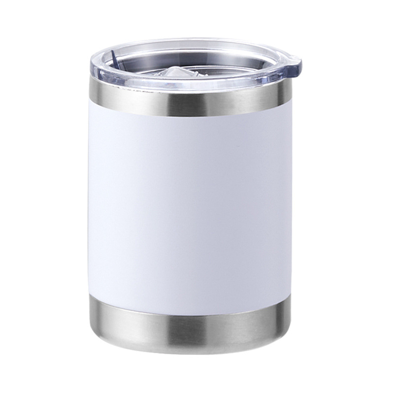 12oz Muti Colors Powder Coated Stainless Steel Tumbler Mug Cup For Laser Engrave-CNLCA