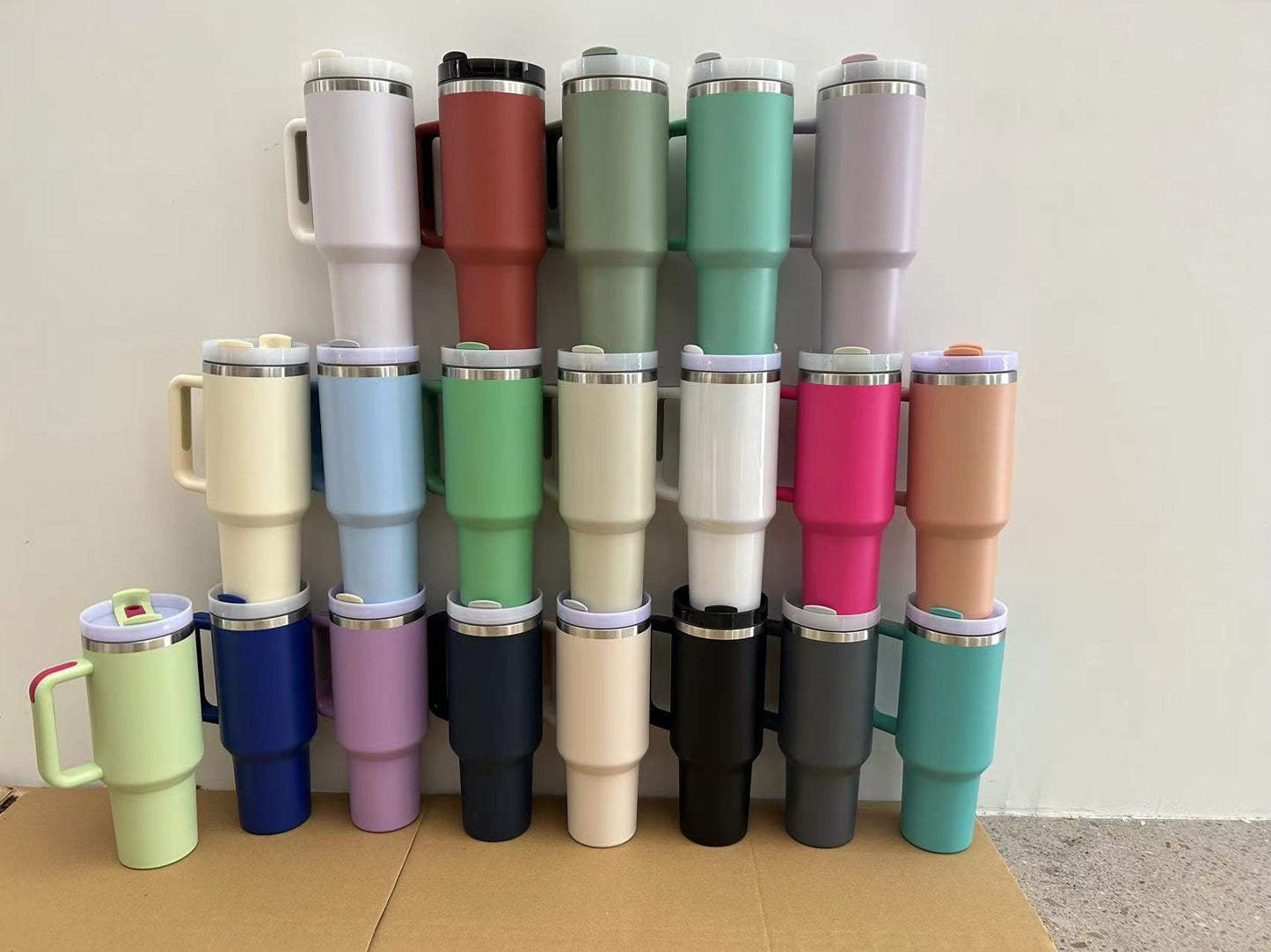 40oz 5D Print Mickey Mouse and Donald Duck Disney Design Cream Color Tumblers-CNLCA