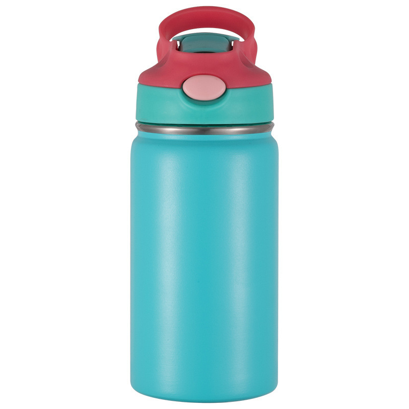 12oz Powder Coated Kids Tumblers Water Bottle for Laser Engraving-CNLCA