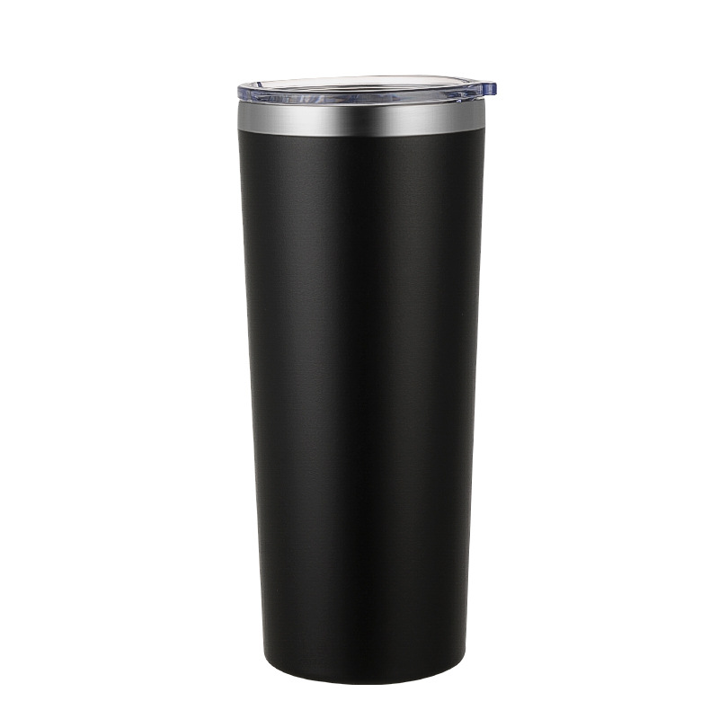 22oz Muti Colors Powder Coated Stainless Steel Car Tumbler For Laser Engrave-CNLCA