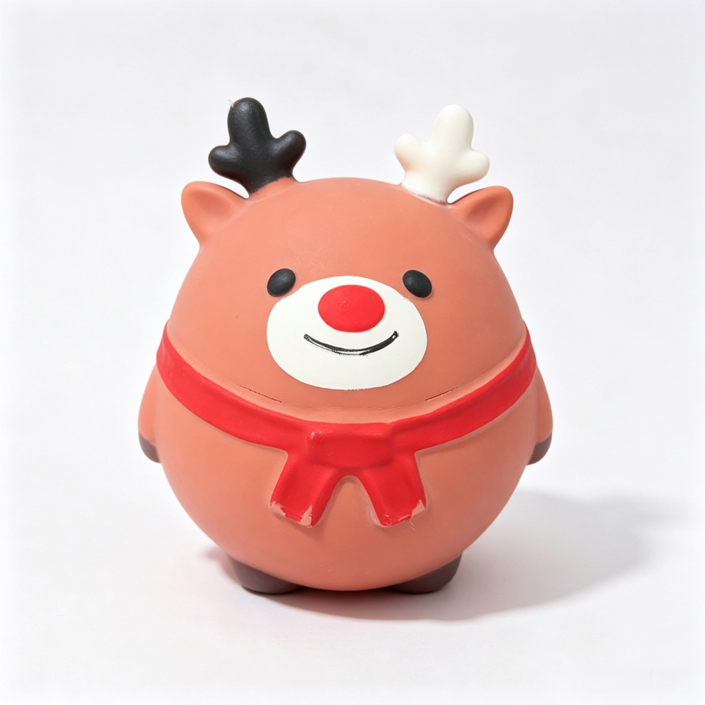 24Pack Giant Jumbo Santa Chubby & Snowman Puff & Reindeer Mochi Squishy Toy For Christmas-CNLCA