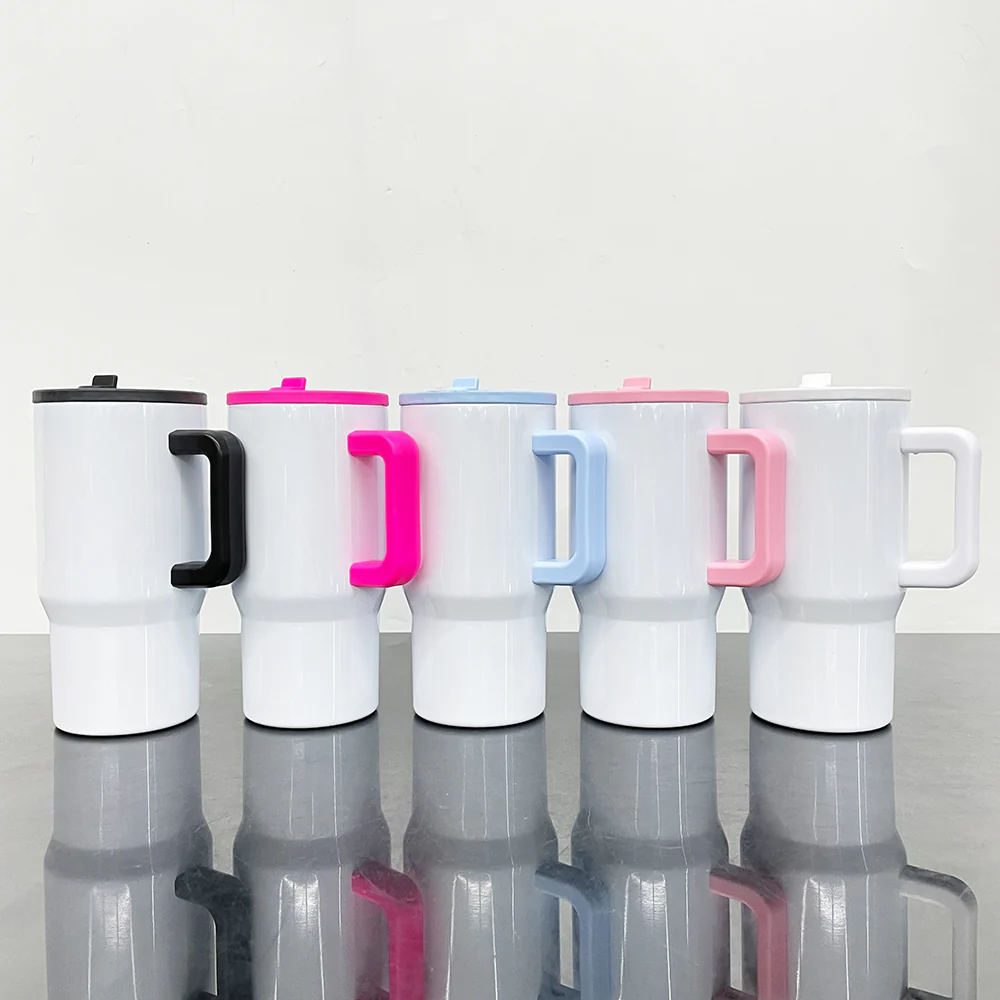 20oz White Blank Sublimation Glow In Dark School Kids Tumbler With Leak Proof Lid-CNLCA