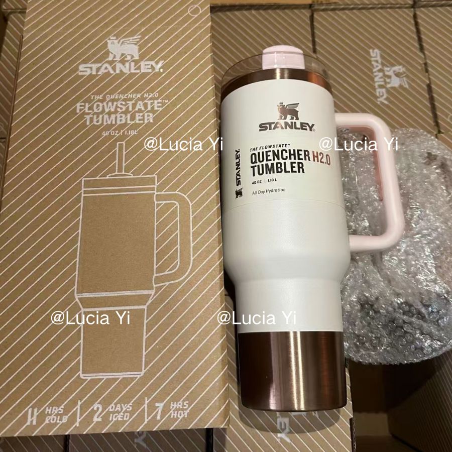 25Pack 40oz H2.0 Stanley Holiday Quencher Tumblers-CNLCA
