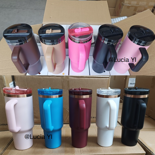 40oz Protour Black/Copper Plated Underneath Flip Straw Tumbler-CNLCA