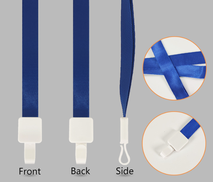 ID Card Holder Work Card Case Hanging Rope Plastic Telescopic Buckle Exhibition Student Hanging Rope Strings-CNLCA