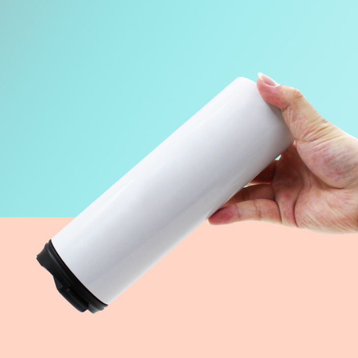 20oz White Blank Sublimation Stainless Steel Tumbler-CNLCA