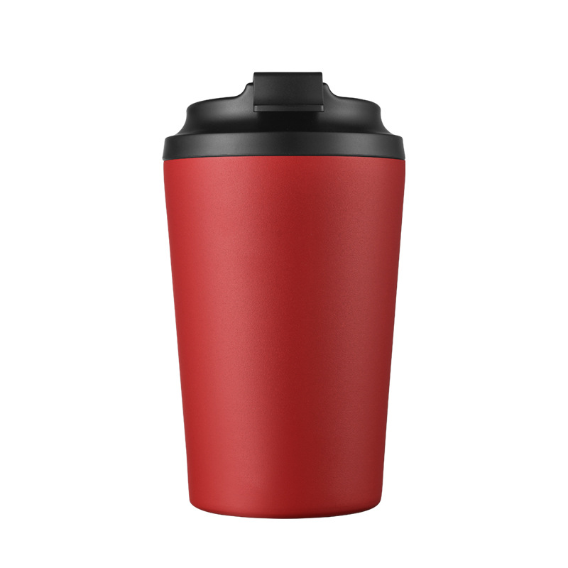 12oz 360ml Stainless Steel Graduated Coffee Tumbler Milk Cup for Men and Women-CNLCA