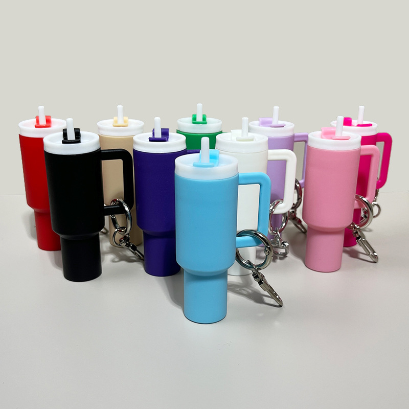 40oz Stanley Style Tumbler Shaped Keychain Tumbler Accessories Keyring-CNLCA