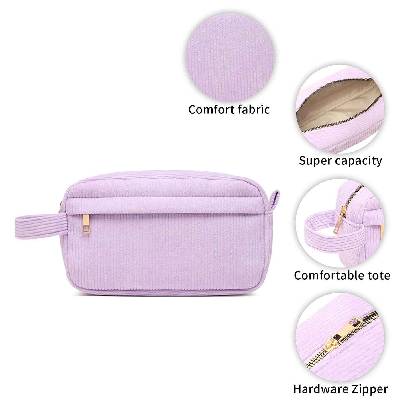 Lipstick Key Jewelry Storage Bag Wallet Portable Small Mini Makeup Storage Bag-CNLCA