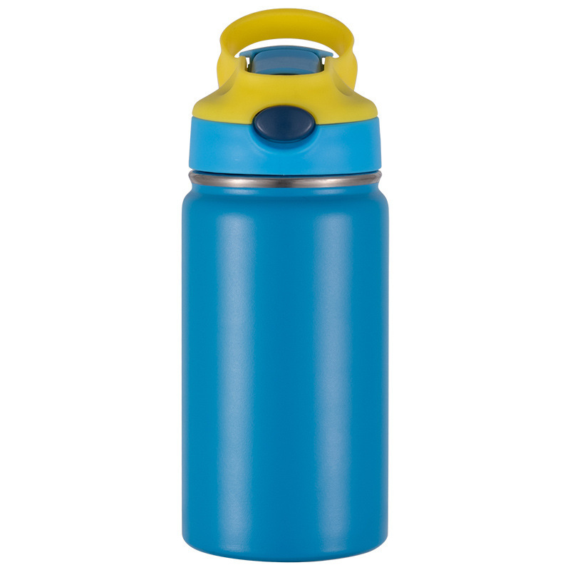 12oz Powder Coated Kids Tumblers Water Bottle for Laser Engraving-CNLCA