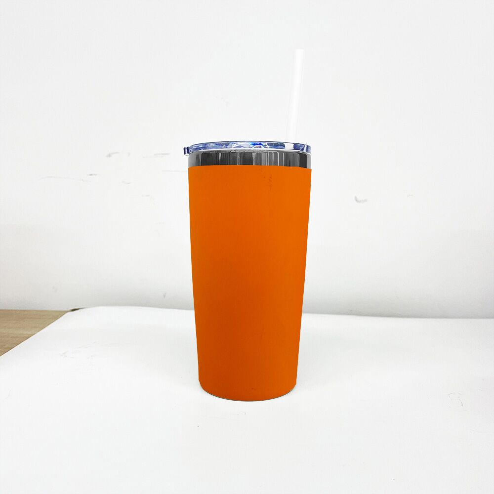 🖤🖤20oz Powder Coated Black Plated Underneath Yeti Style Tumbler Mug For Laser Engrave-CNLCA
