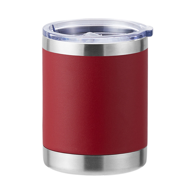 12oz Muti Colors Powder Coated Stainless Steel Tumbler Mug Cup For Laser Engrave-CNLCA