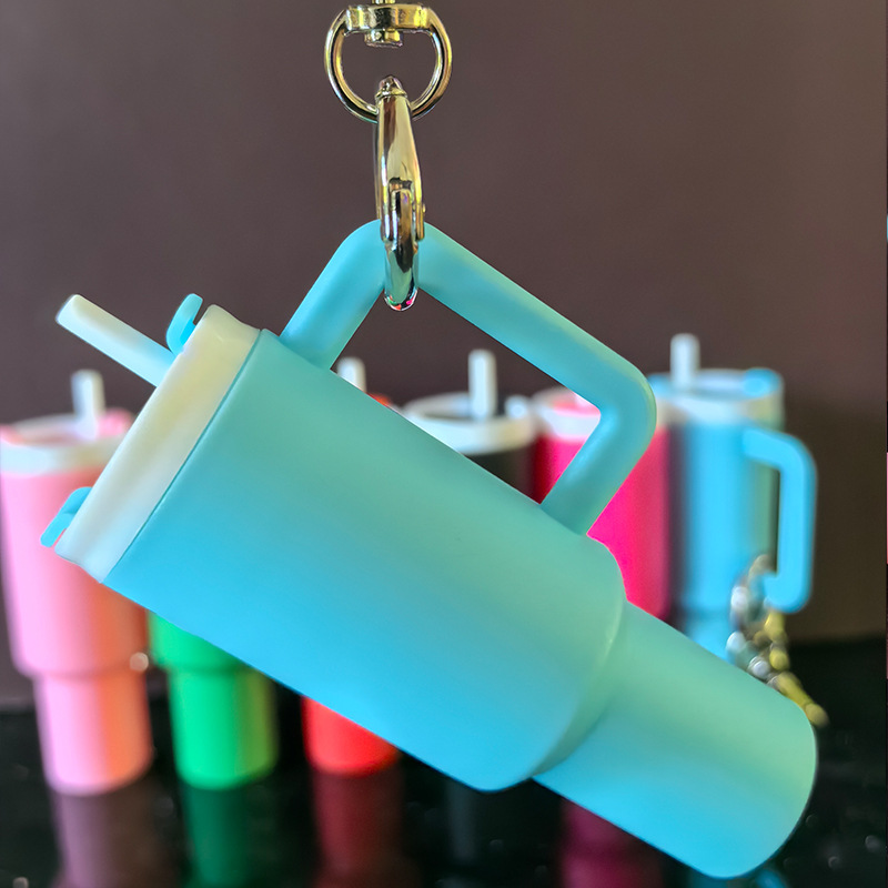 40oz Stanley Style Tumbler Shaped Keychain Tumbler Accessories Keyring-CNLCA