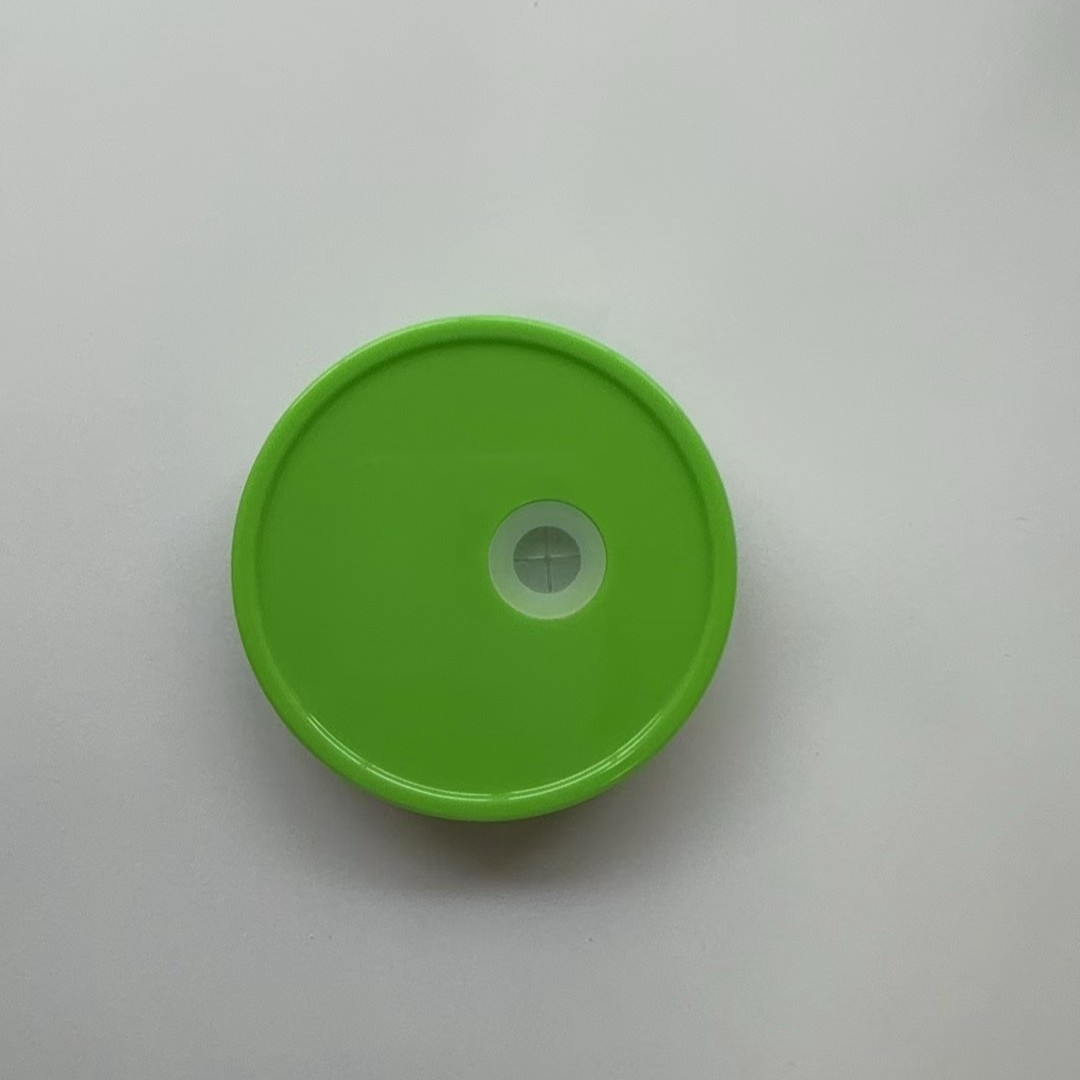 Pick Colors Plastic Acrylic Lids for 16oz Glass Can-USLCA