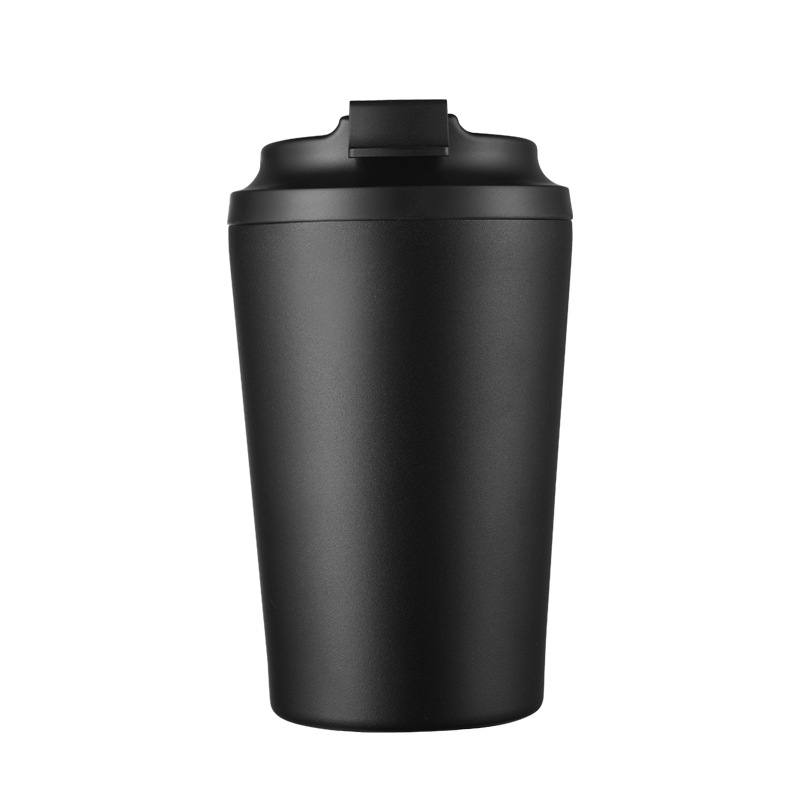 12oz 360ml Stainless Steel Graduated Coffee Tumbler Milk Cup for Men and Women-CNLCA