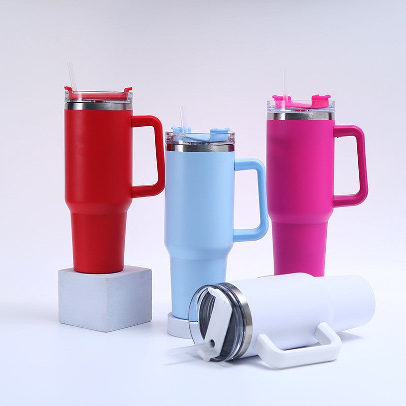 40oz H1.0 Powder Coated Stanley Style Quencher Tumbler Travel Mug For Laser-CNLCA