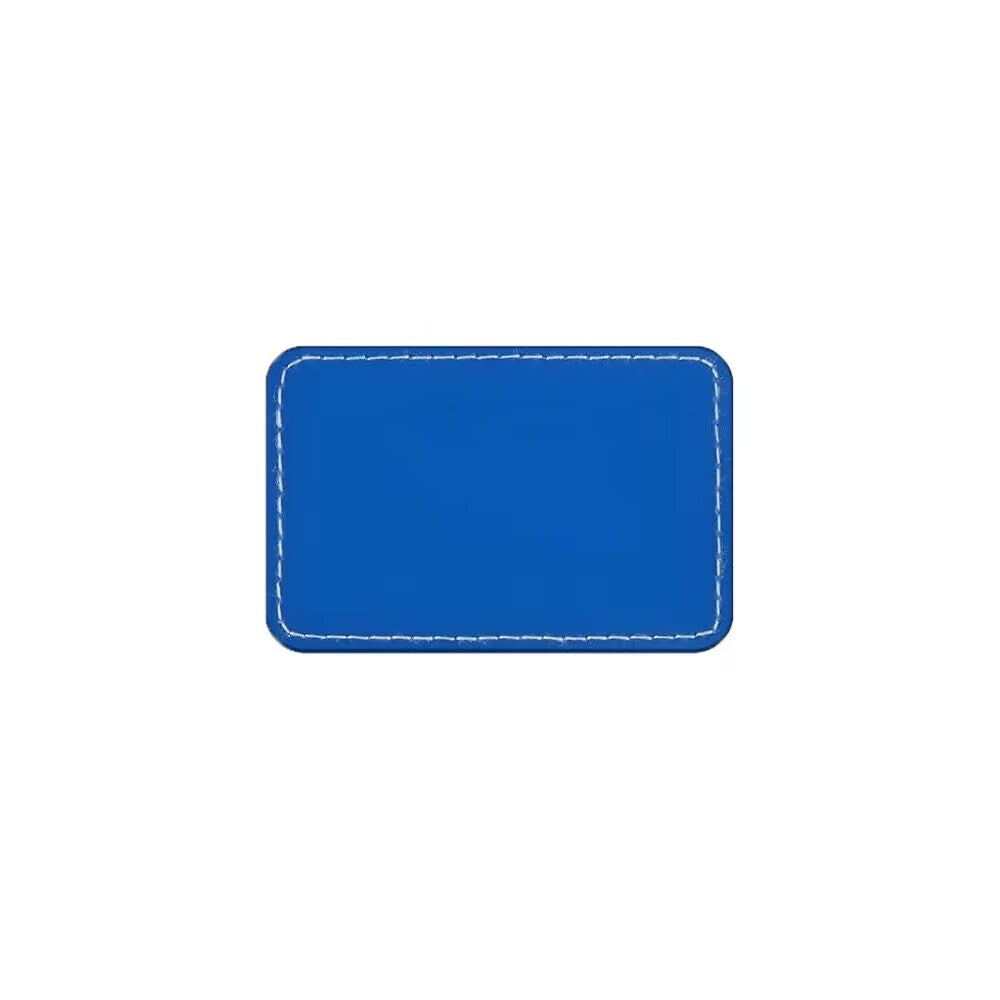 PU Leather Label Leather Signboard for Cap Hats Clothing Accessories Denim Leather Trademark for Laser-CNLCA