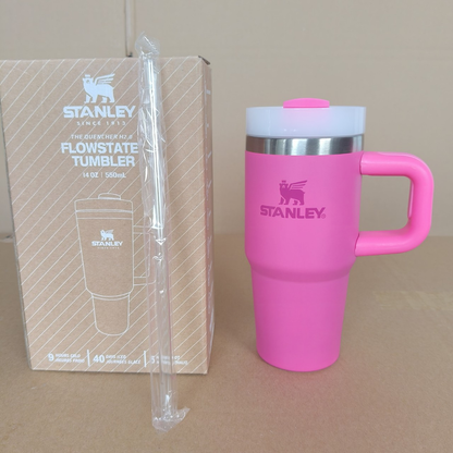 14oz Stanley Style Solid Color Quenher Kids Tumblers -CNLCA