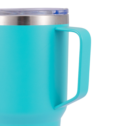 20oz 30oz Powder Coated Tumbler with Handle for Laser Engraving-CNLCA