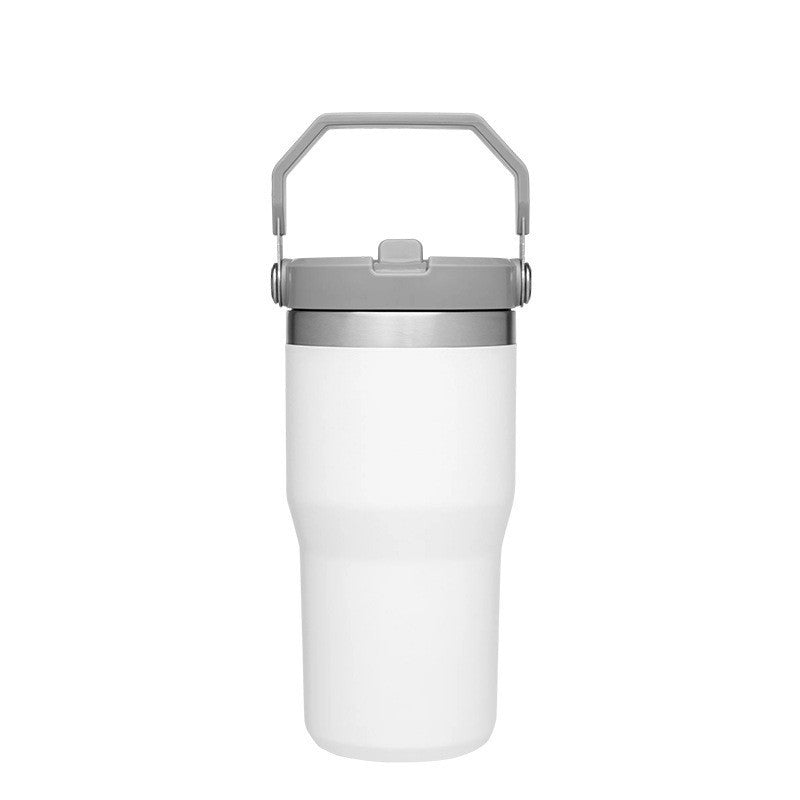 20oz Powder Coated Kids Flip Staw Tumbler Water Bottle-CNLCA