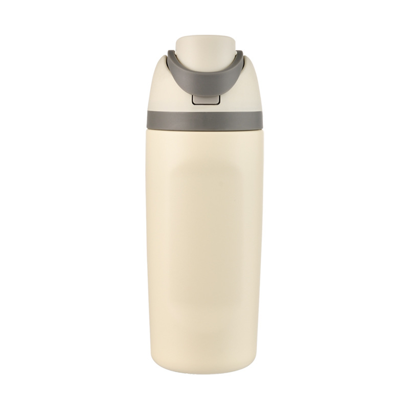 Pick Colors 16oz Owala Style Flip Straw Lid Insulated Stainless Steel Sports Water Bottle for Laser Engrave-CNLCA