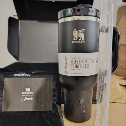 40oz Jenni Collaboration Stainess Steel Stanley Style Quencher Tumbler-CNLCA