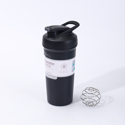 24oz Stainless Steel Portable Coffee Cup Outdoor Camping Milkshake Shaker Tumbler Stanley Style Blender Bottle for Laser Engrave-CNLCA