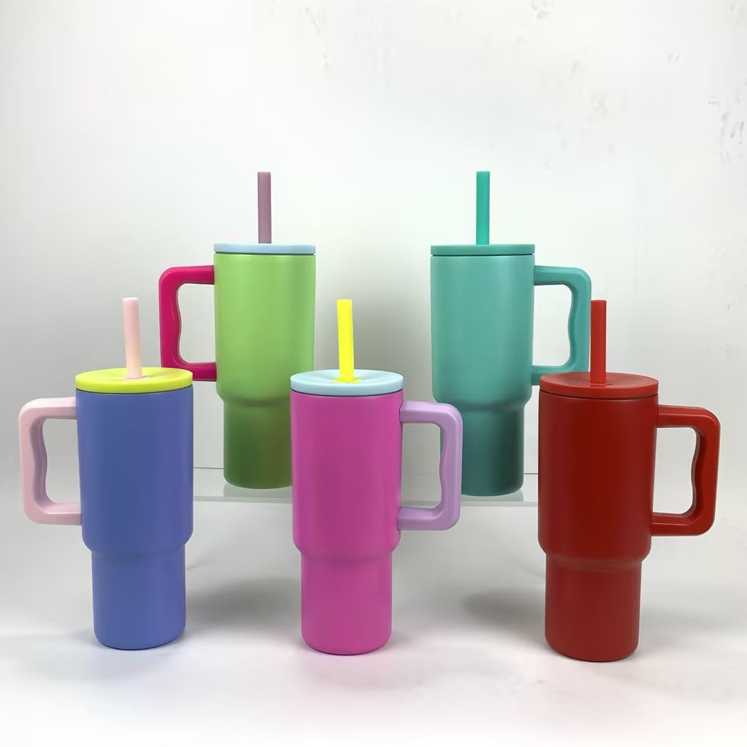 24oz Simple Modern Style Powder Coated Tumbler-CNLCA