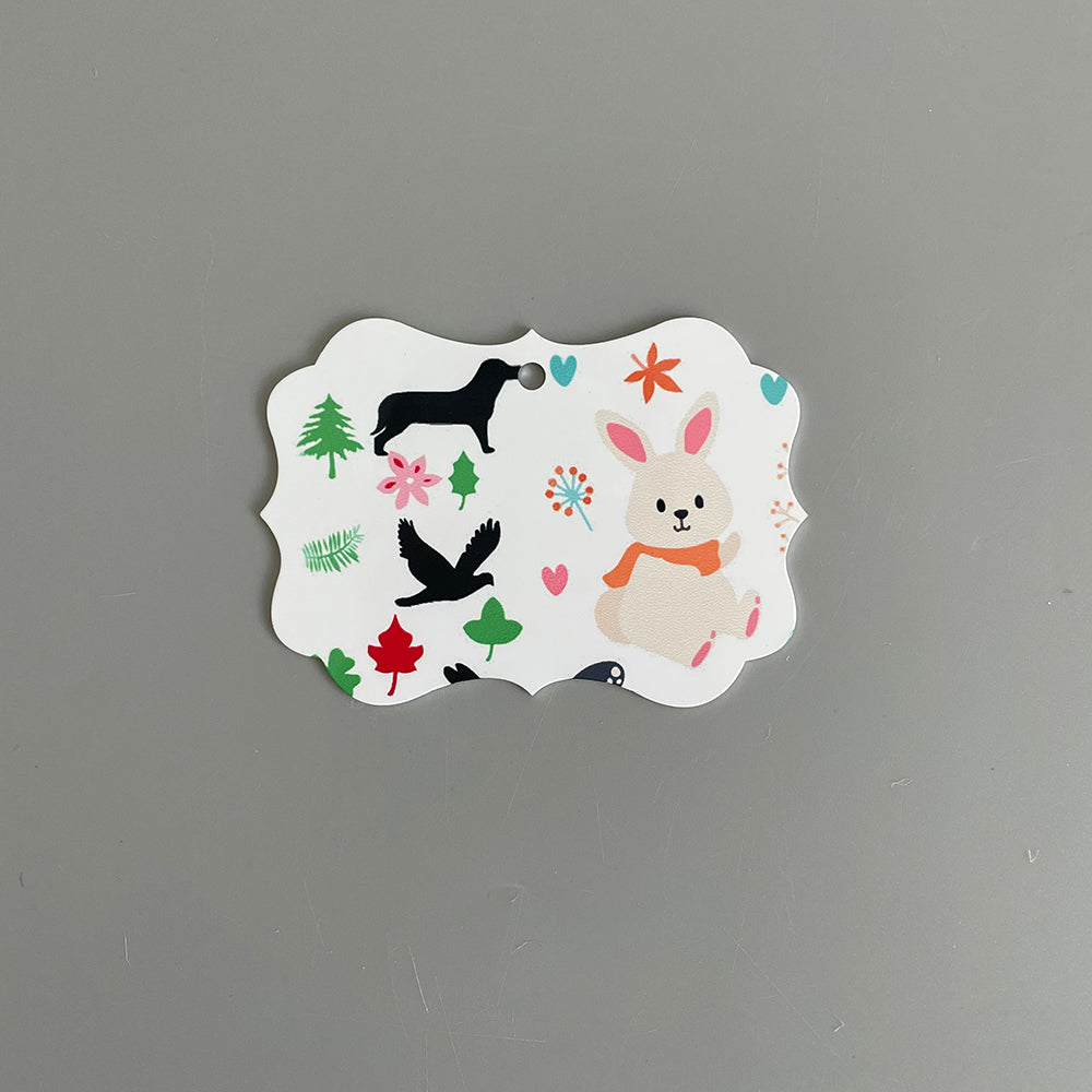 Christmas Holiday Ceramic MDF Aluminium Ornaments_USLCA