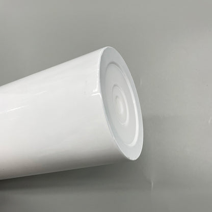 25Pack 30oz Flat Edge Blank Sublimation Stainless Steel Skinny Straight Tumbler-CNLCA