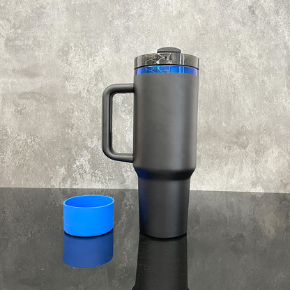 4Pack/8Pack/12Pack 40oz Blue Plated Underneath Powder Coated H2.0 Quencher Tumblers For Laser Engraving-CNLCA