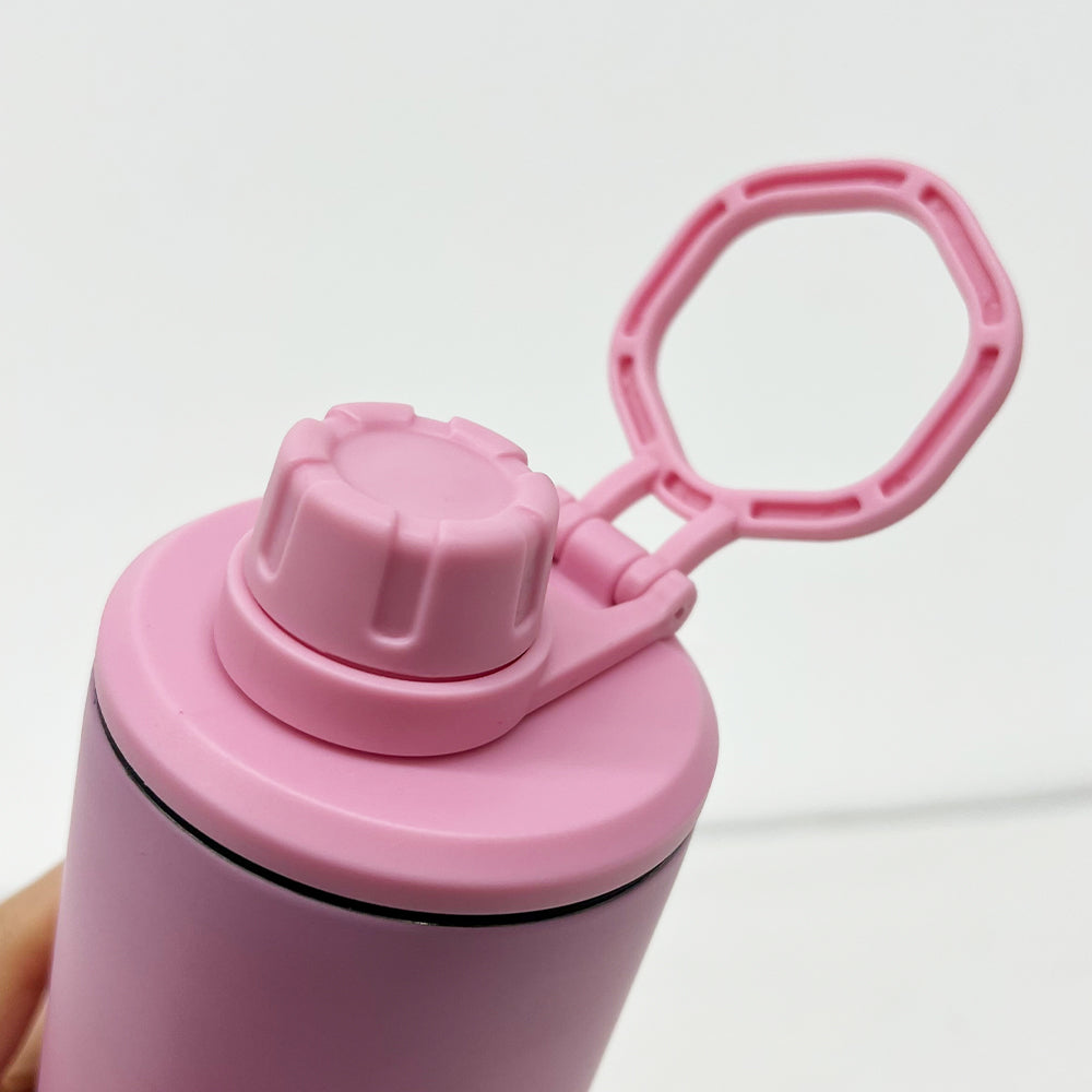 20oz Macaron Blank Sublimation Straight Tumbler Sport Water Bottle with Two Lids-CNLCA