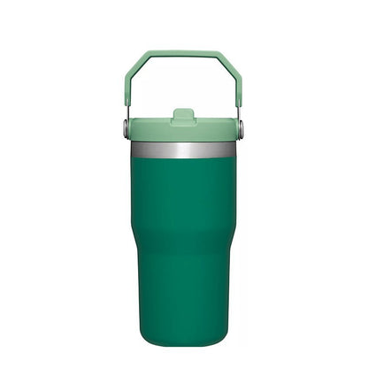 20oz Powder Coated Kids Flip Straw Tumbler Water Bottle-CNLCA