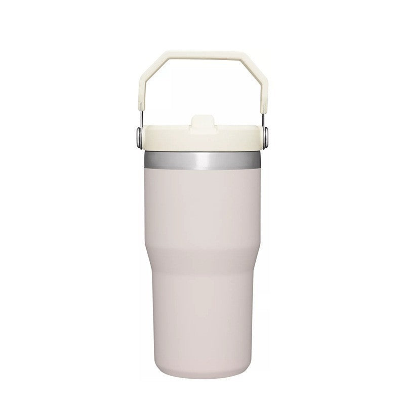 20oz Powder Coated Kids Flip Staw Tumbler Water Bottle-CNLCA