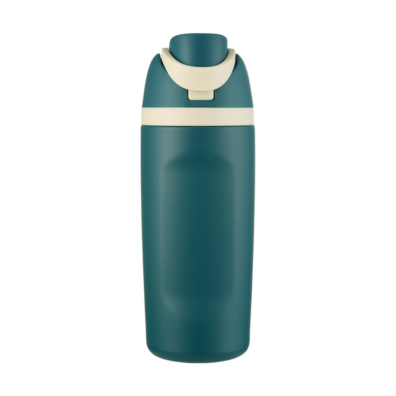 Pick Colors 16oz Owala Style Flip Straw Lid Insulated Stainless Steel Sports Water Bottle for Laser Engrave-CNLCA