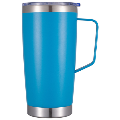 20oz 30oz Powder Coated Tumbler with Handle for Laser Engraving-CNLCA